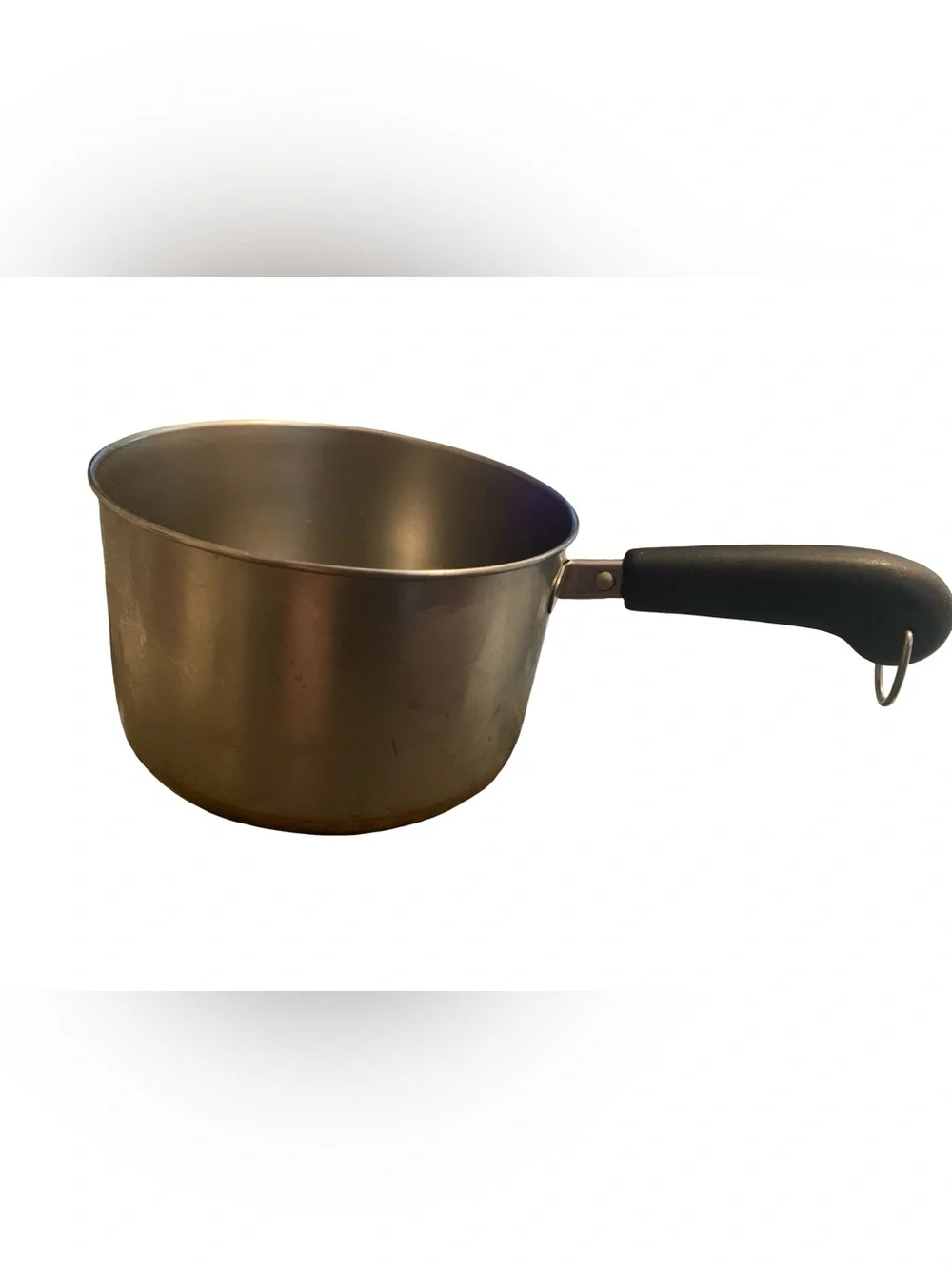 Vintage Revere Ware 3 Qt Saucepan‎ Copper Bottom Without Lid Made In Rome, NY